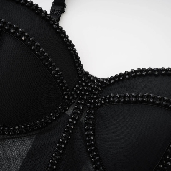 ENDELLION CORSET TOP, NWT! 🖤 - Picture 4 of 12